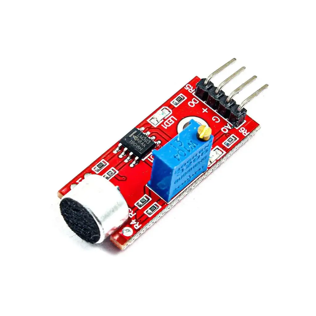Microphone Sound Detection Sensor Module – 4 Pin | RoboNest